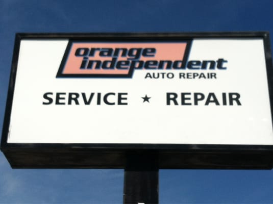 Original OCDIR directory artwork for Orange Independent Auto Repair — not a business photograph