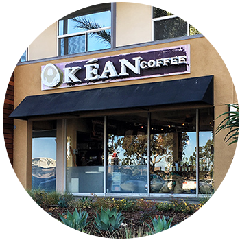 Original OCDIR directory artwork for Kéan Coffee — not a business photograph