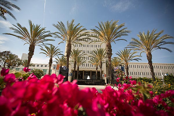 Original OCDIR directory artwork for California State University, Fullerton — not a business photograph