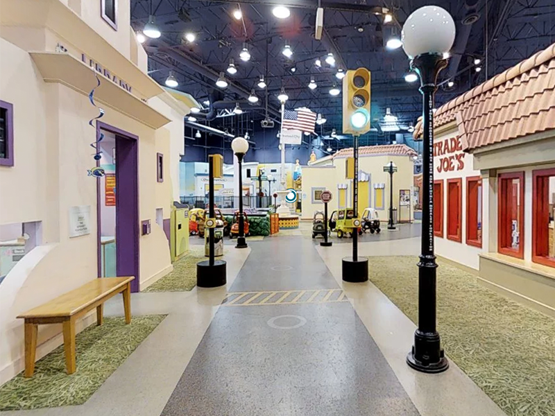 Original OCDIR directory artwork for Pretend City Children’s Museum — not a business photograph