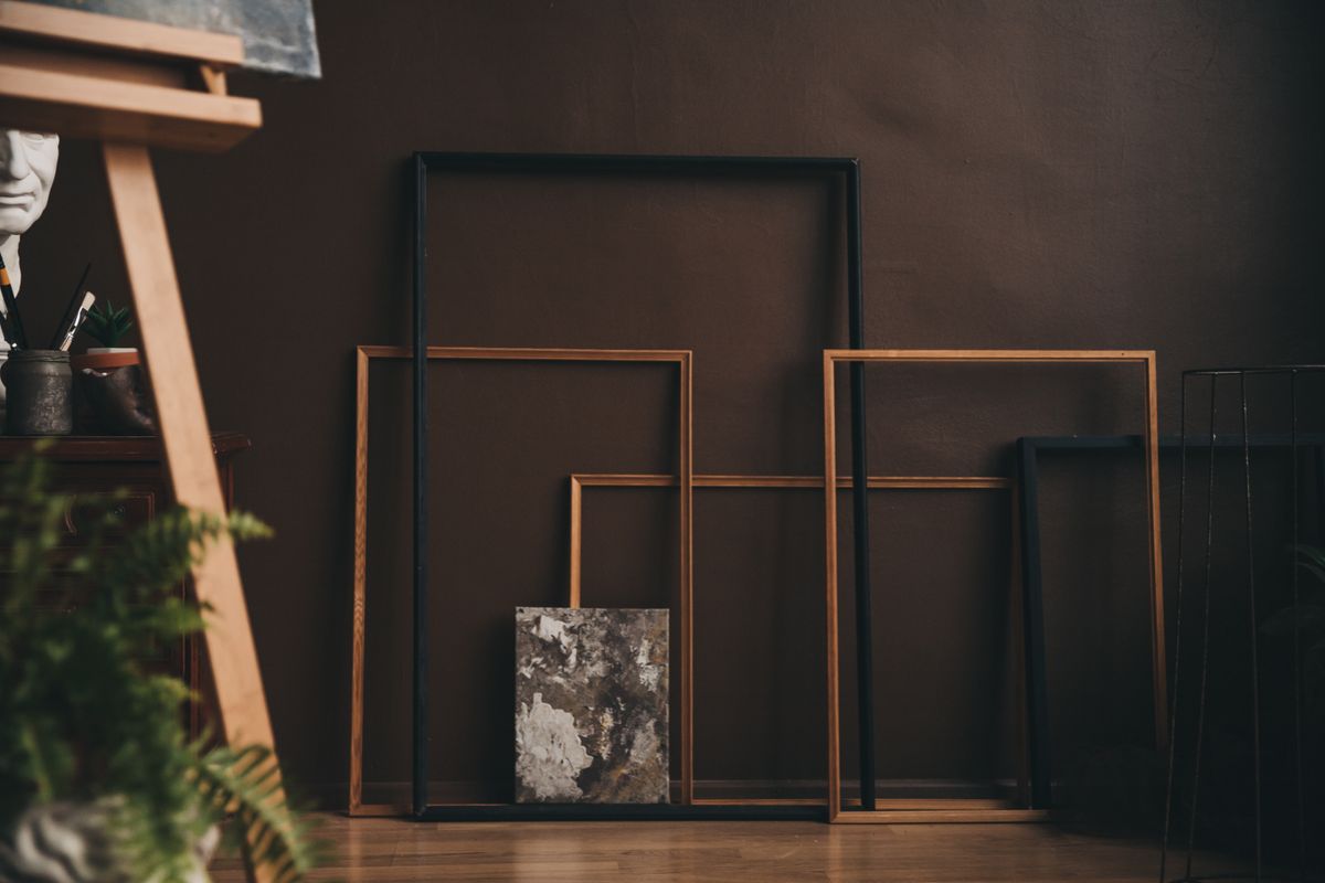 Original OCDIR directory artwork for Fine Line Picture Framing — not a business photograph