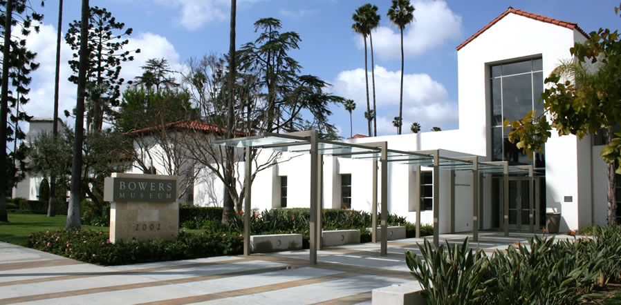 Original OCDIR directory artwork for Bowers Museum — not a business photograph