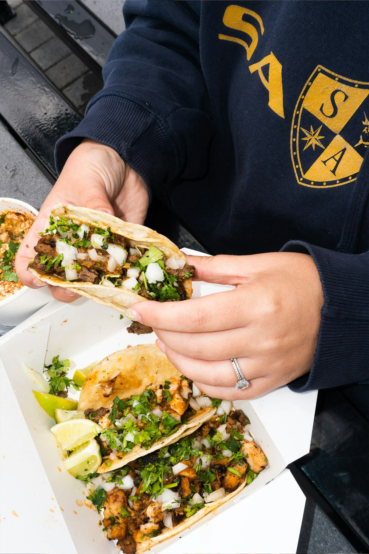 Original OCDIR directory artwork for Tacos Los Gordos Catering — not a business photograph