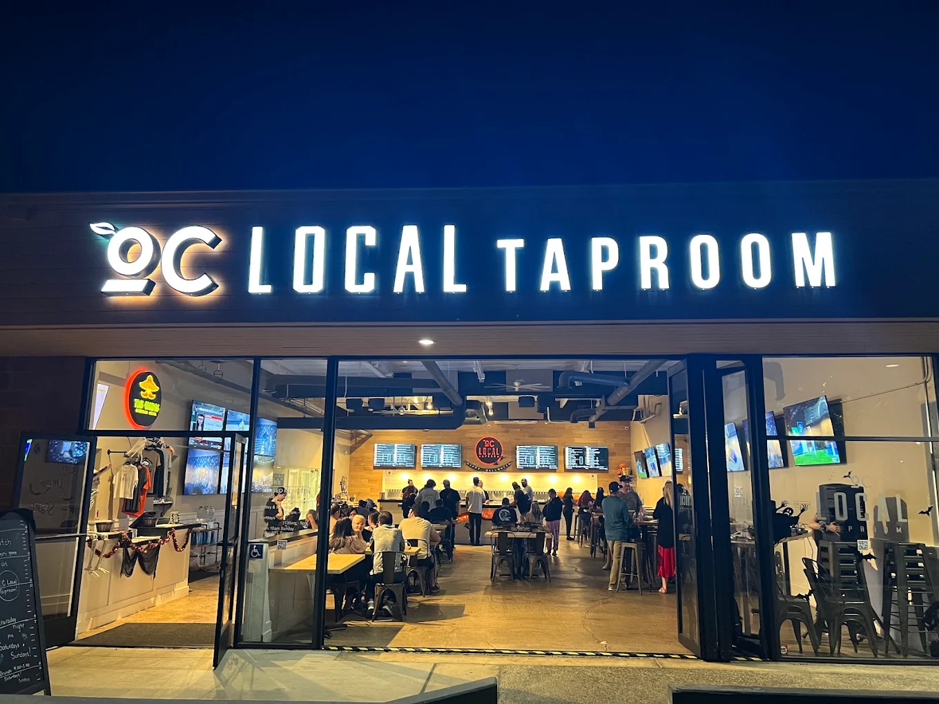 Original OCDIR directory artwork for OC Local Taproom — not a business photograph