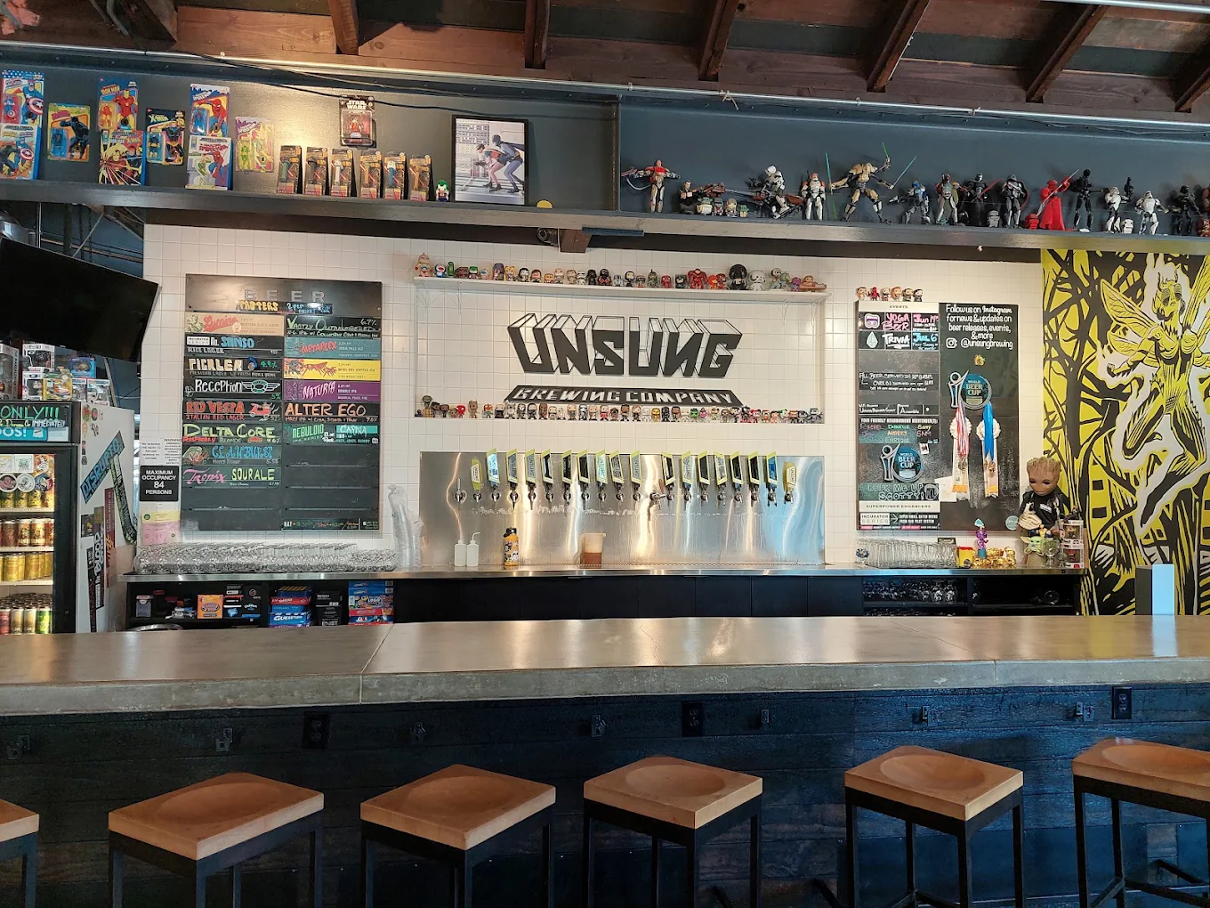 Original OCDIR directory artwork for Unsung Brewing Company — not a business photograph