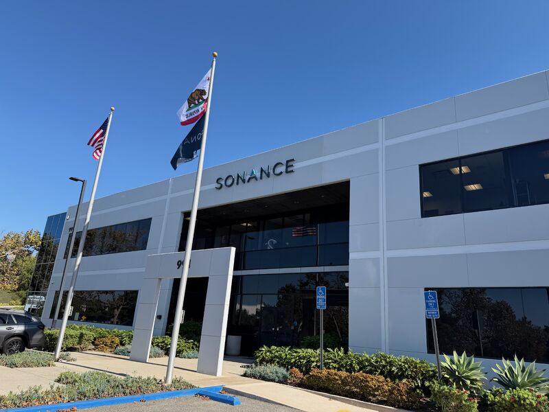 Original OCDIR directory artwork for Sonance — not a business photograph