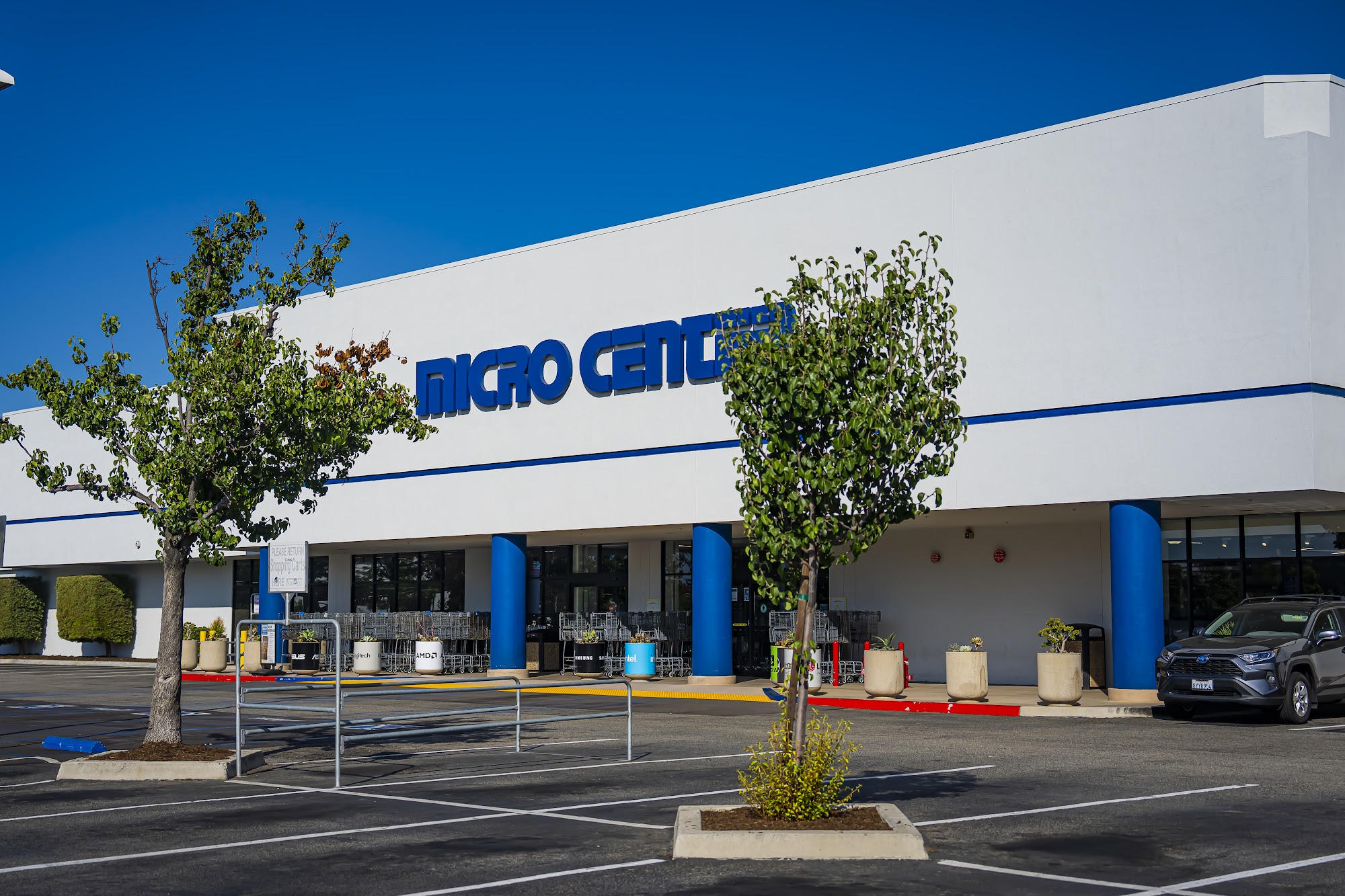 Original OCDIR directory artwork for Micro Center — Tustin Store — not a business photograph