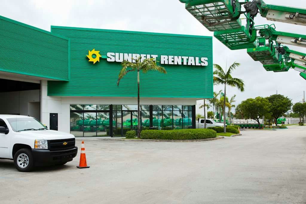 Original OCDIR directory artwork for Sunbelt Rentals — Orange Branch — not a business photograph