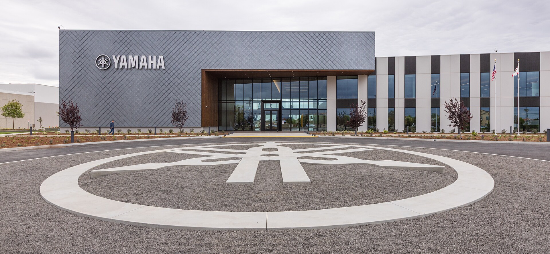 Original OCDIR directory artwork for Yamaha Corporation of America — not a business photograph
