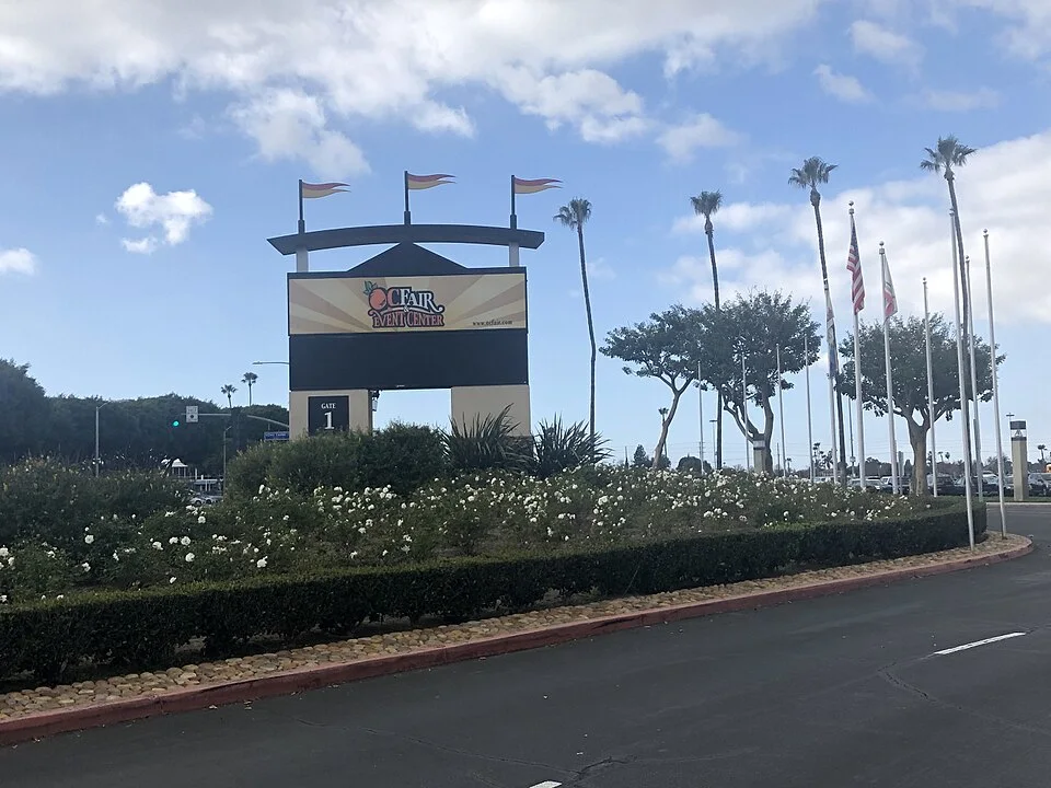 Costa Mesa city scene — real photograph