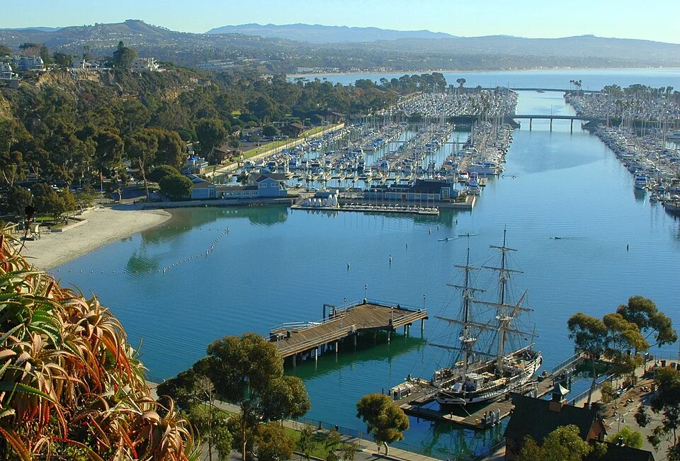 Dana Point Harbor — real photograph