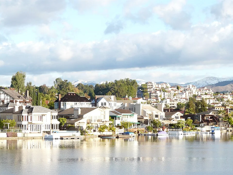 Lake Mission Viejo — real photograph